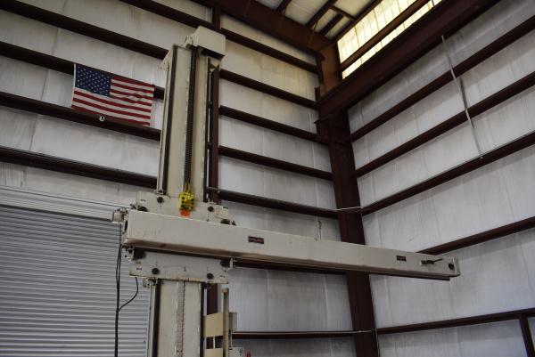 14' x 14' Pandjiris #1400, welding manipulator, powered travel car base - Image 4