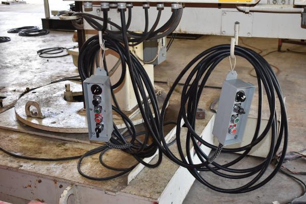 14' x 14' Pandjiris #1400, welding manipulator, powered travel car base - Image 6