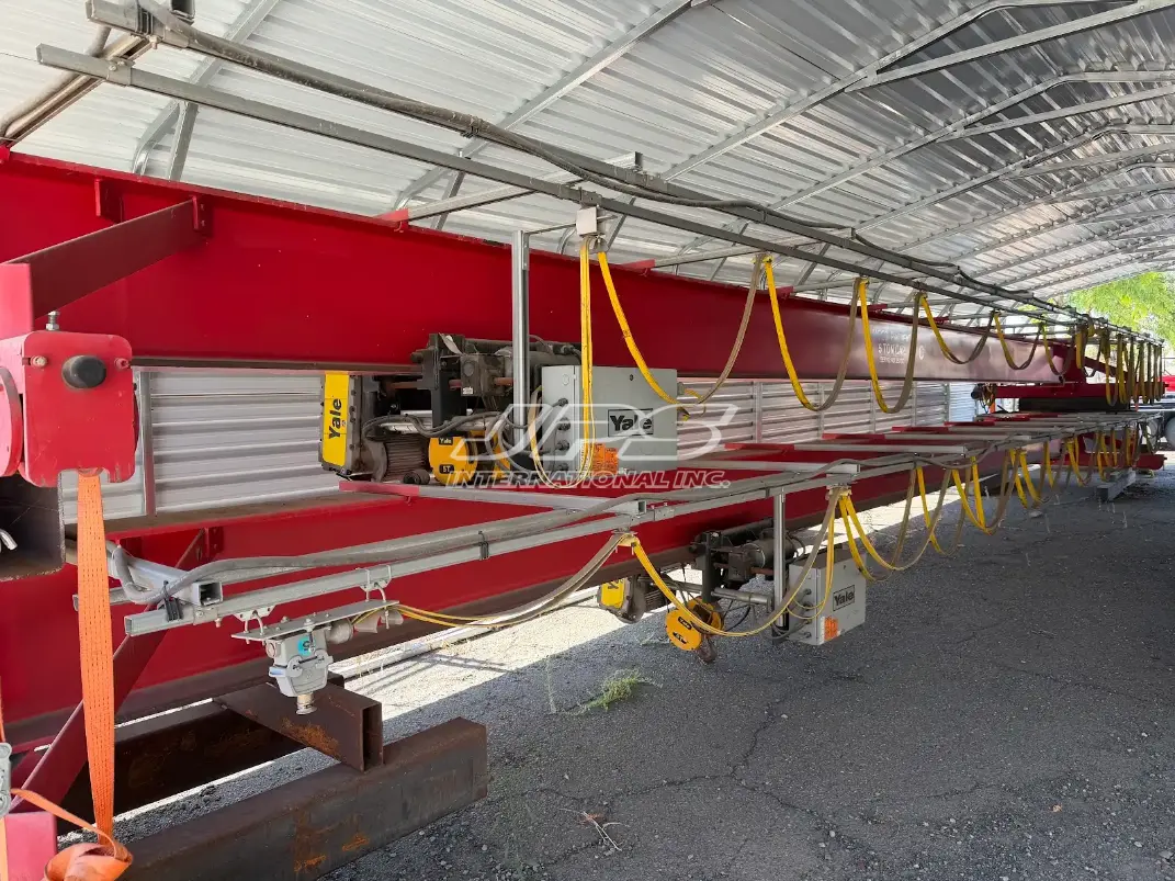 5 Ton, Heco Pacific, Overhead Cranes, 45' span, Yale wire-rope hoists, Flex EX receivers, 460 Volts, 3PH, (2 - Image 1