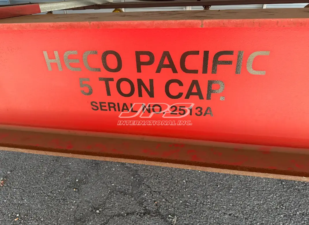 5 Ton, Heco Pacific, Overhead Cranes, 45' span, Yale wire-rope hoists, Flex EX receivers, 460 Volts, 3PH, (2 - Image 6