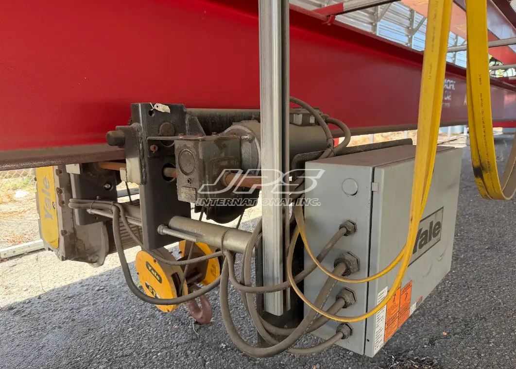5 Ton, Heco Pacific, Overhead Cranes, 45' span, Yale wire-rope hoists, Flex EX receivers, 460 Volts, 3PH, (2 - Image 9