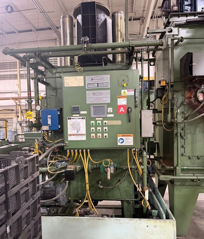 1800 cu.ft./hr., AFC Holcroft #EZ-1800, endothermic generator, gas, NG fuel, 480 V., 3-Phase, SSI Touch - Image 1