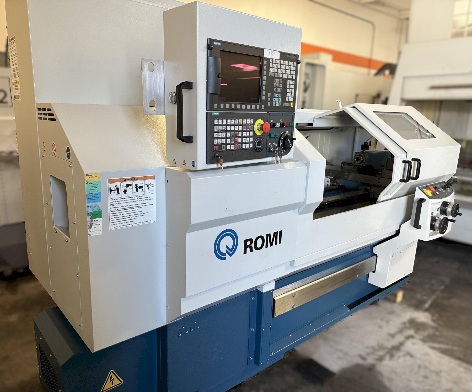 Romi #C-420, combination manual & CNC lathe, 17" swing, 8" chuck, 2" bar, 40" centers, 4000 RPM, 12.5 HP - Image 9