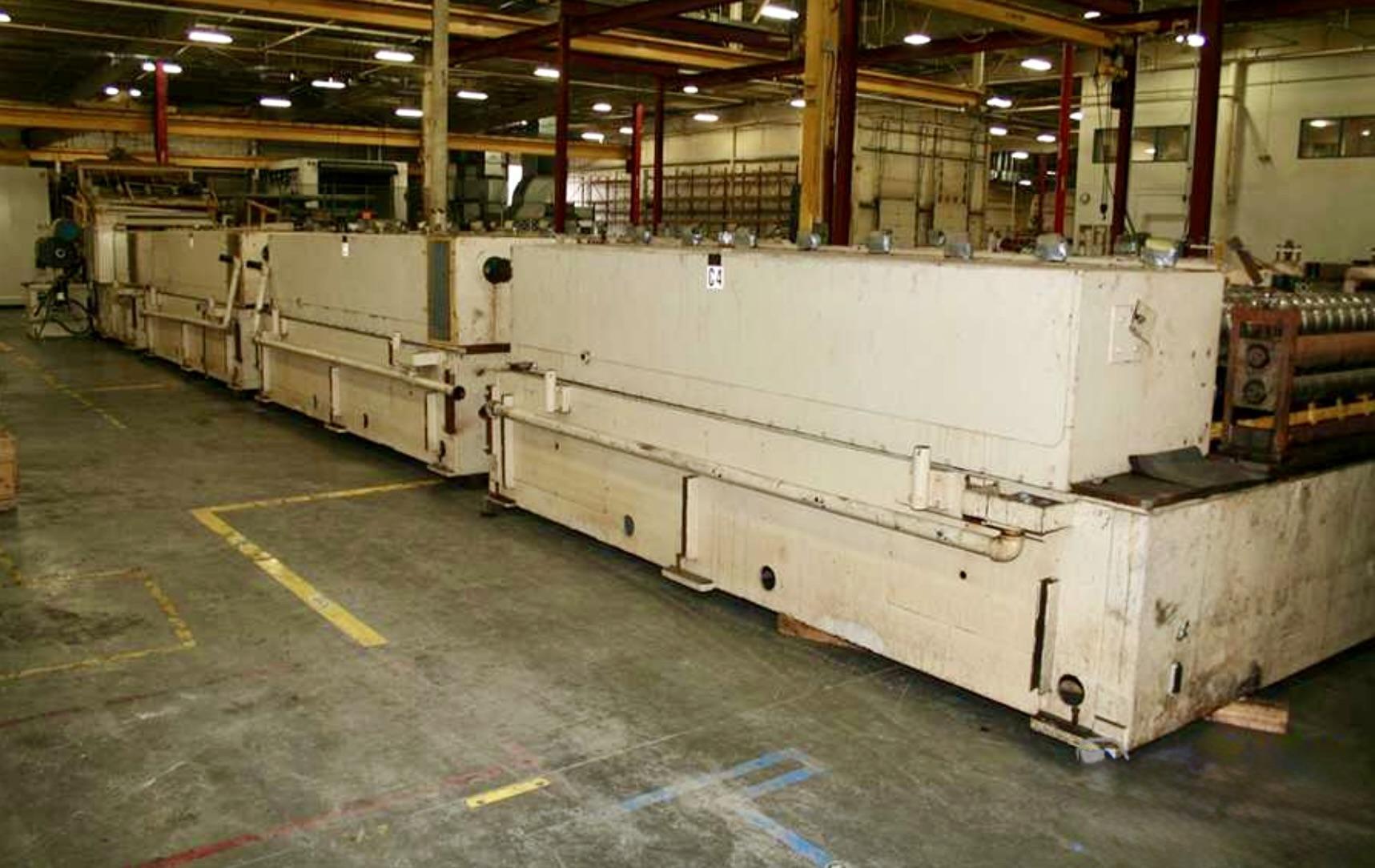 32 Stand, Tishken #32-XHW-4, rollformer, 4-1/2" shaft diameter, 70" roll space, 18" horizontal centers - Image 3