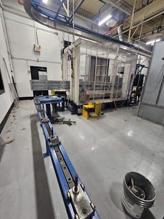 Nordson #20-6000, Versa Coat Powder Booth, 15 amps., 6000 cfm - Image 3
