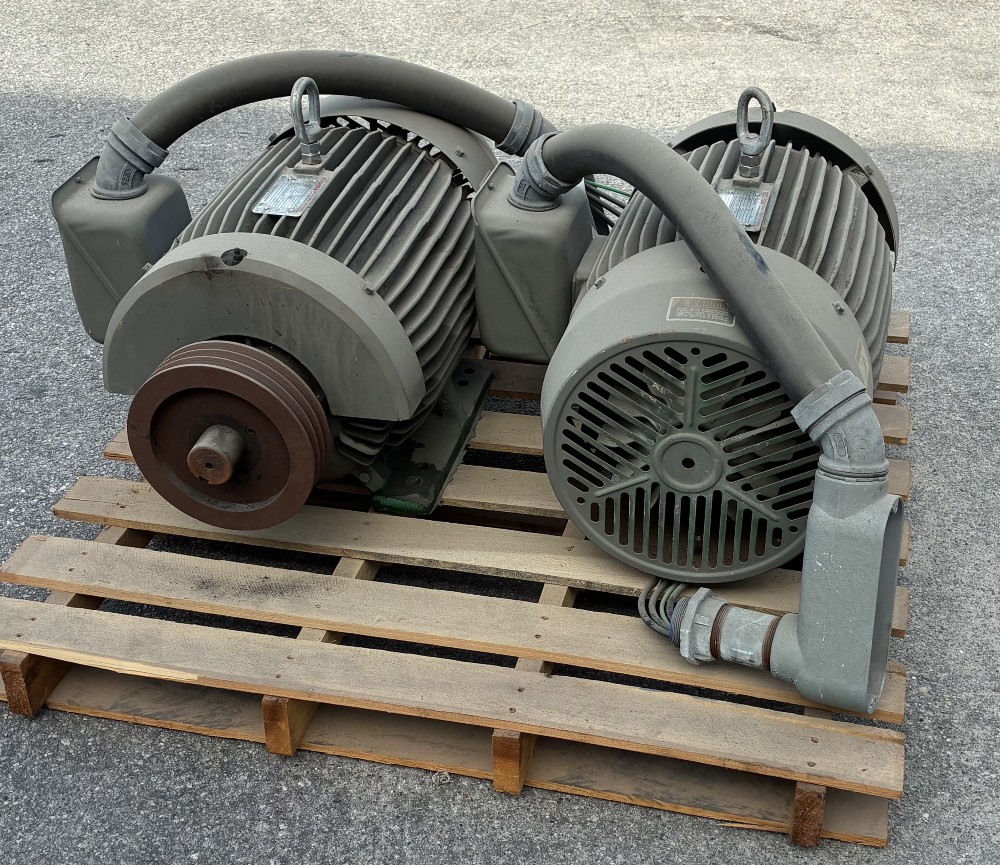 50 HP 1760 RPM Toshiba, Frame 326T, TEFC, 230/460 Volts, 3 phase Induction Motor, 118/59 amp, TIKK, (2 - Image 6