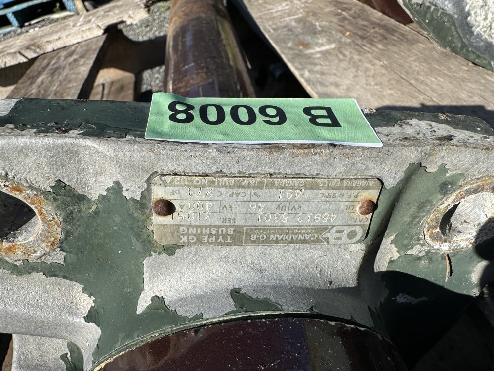 46 KV, Canadian O-B Co. Ltd. O B Co. Ltd., GK type, HV Transformer / Switchgear Condenser Bushing, 400 Amp. - Image 5