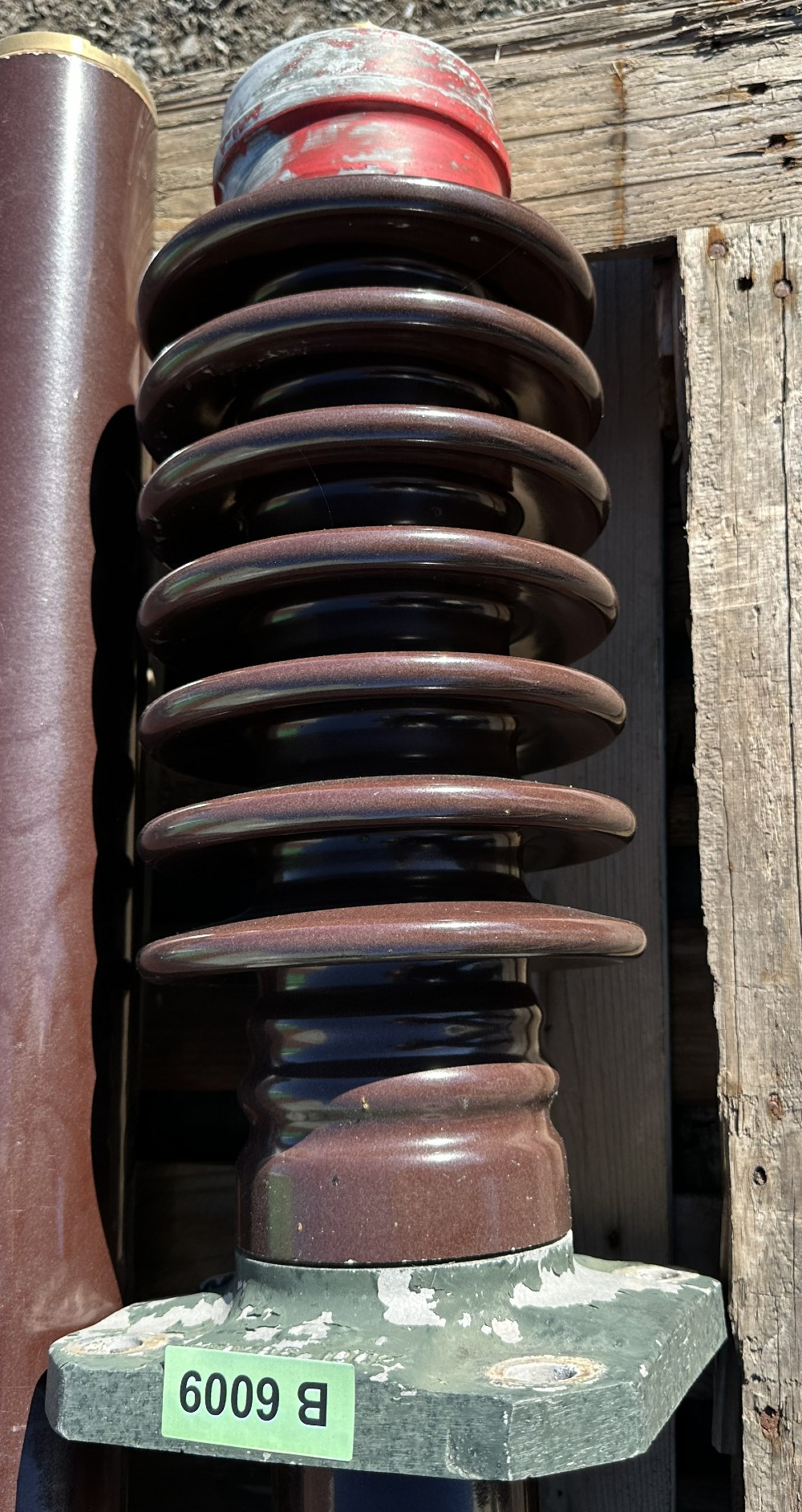 46 KV, Canadian O-B Co. Ltd. O B Co. Ltd., GK type, HV Transformer / Switchgear Condenser Bushing, 400 Amp - Image 2
