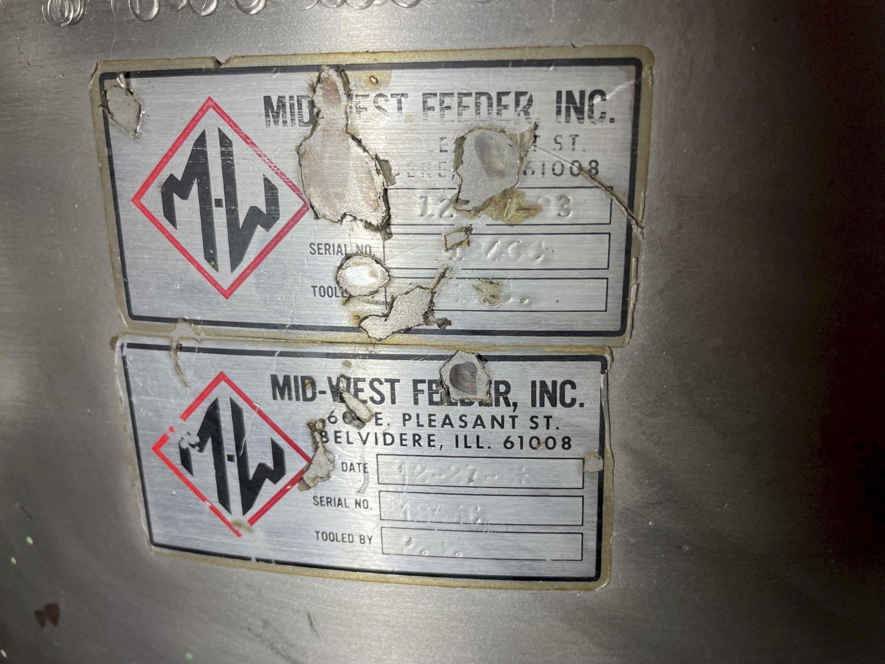 Midwest Feeder, Vibratory Bowl Feeder, 21" bowl diameter, clockwise - Image 5