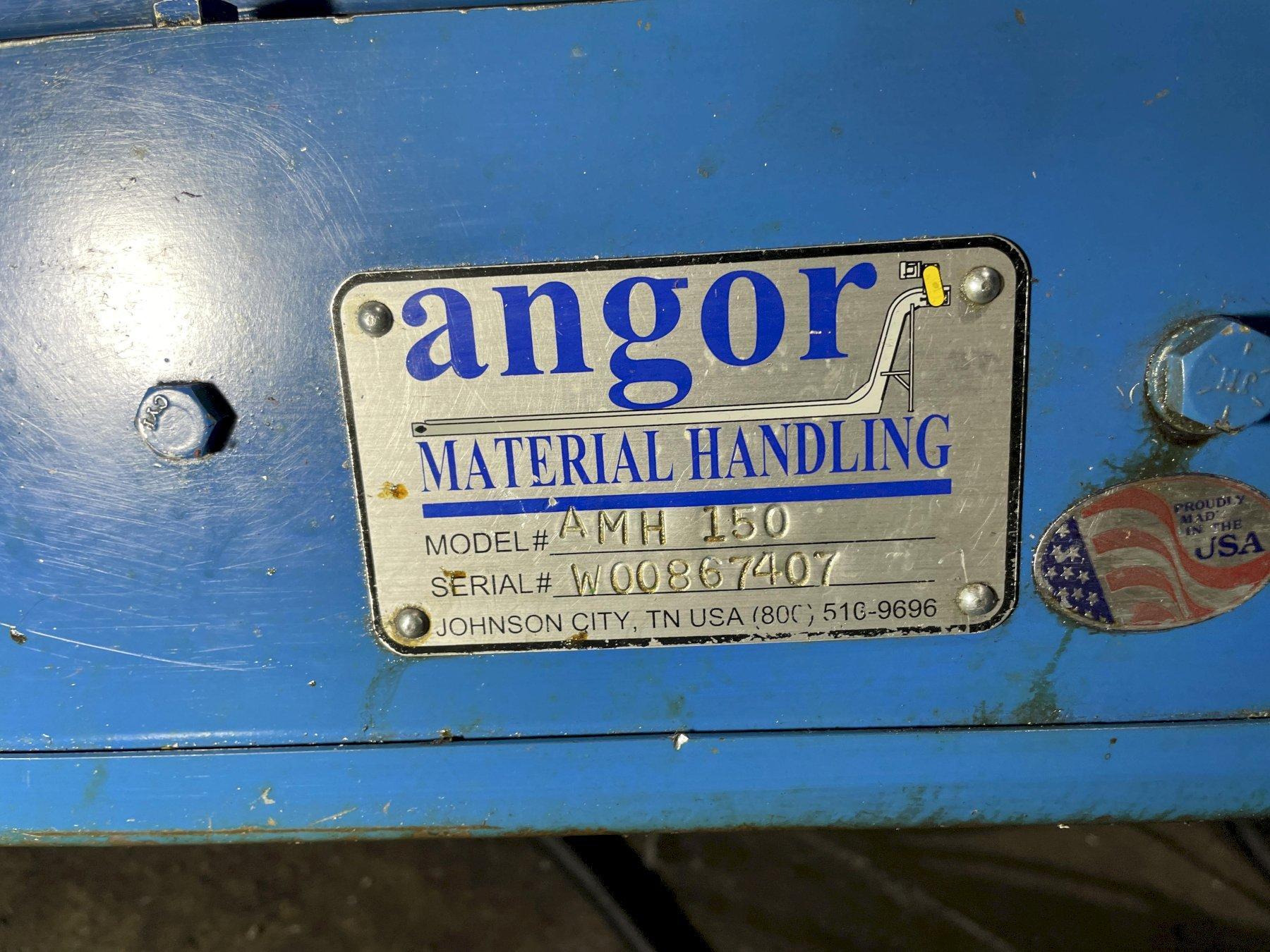 4" wide x 5' long, Angor #AMH-150, Belt Conveyor, 24" adjustable discharge height, 240 Volt, 3PH - Image 4