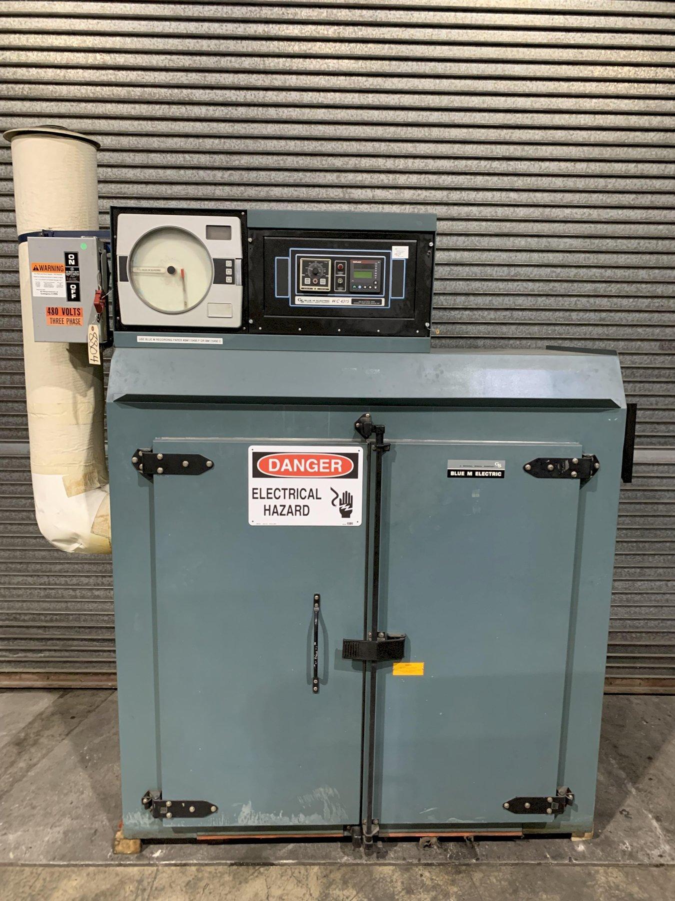 48" x 48" x 24" Blue M #MP-326G-LP, Batch Oven, 32 cu.ft., 600°F, 18 KW, Pro-Master 1 control, 480 Volt - Image 1