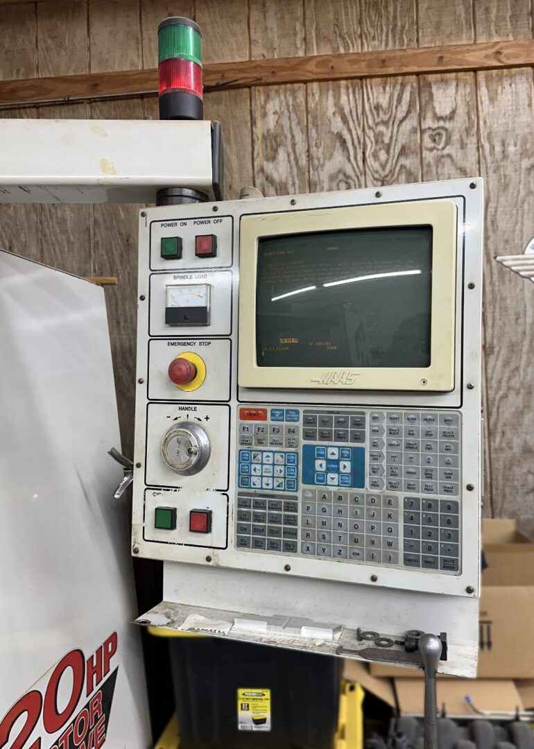 Haas #VF3, vertical machining center, 40" X, 20" Y, 25" Z, 20 HP, 7500 RPM, CT-40, liquid cooled, 24 - Image 3