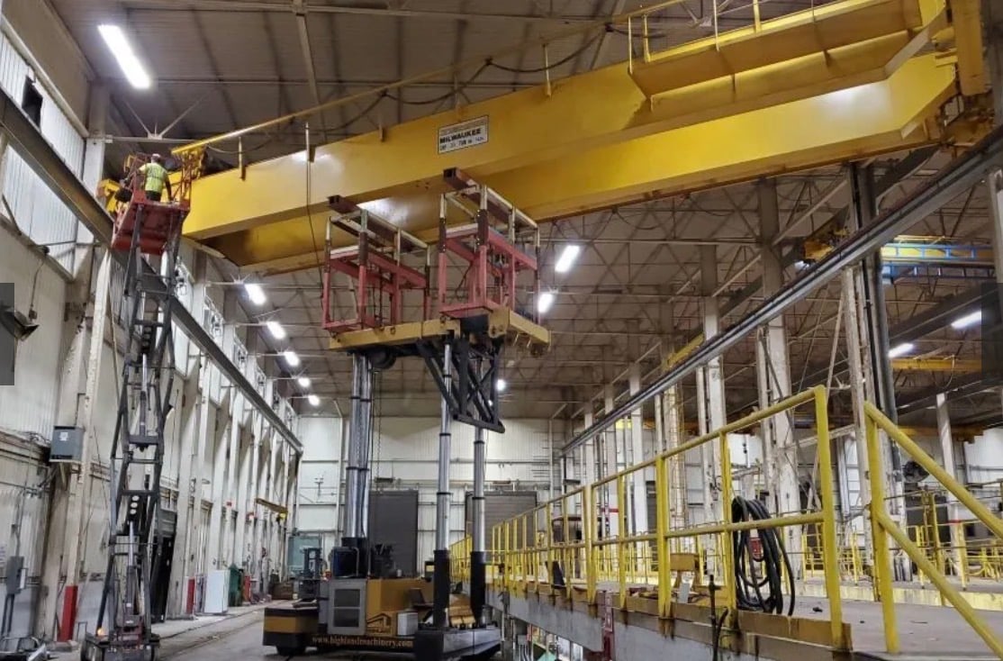 30 Ton, Zenar, Overhead Bridge Crane, 61'8" span, 40' lift, 150 FPM, 1987 - Image 4