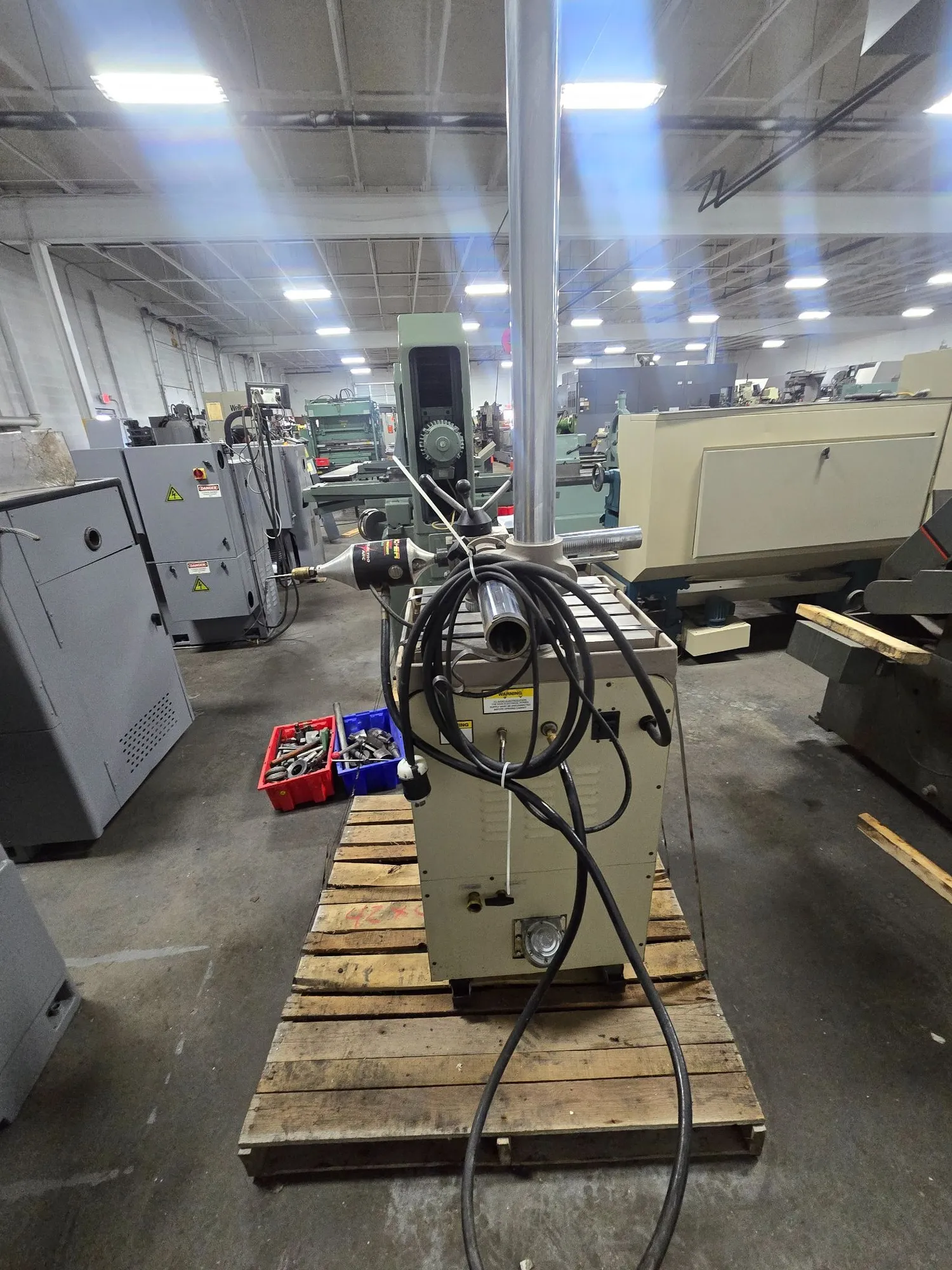 Electro-Arc #2SE, disintegrator, 10 KVA, 220 V., 20" x 18" table, 390 lbs - Image 5