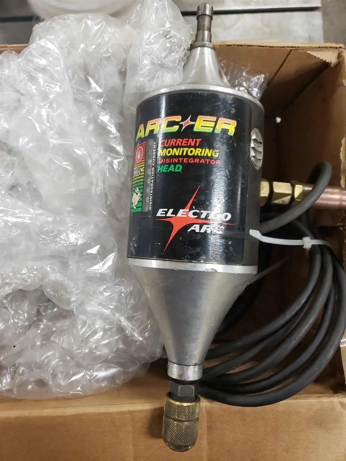Electro-Arc #2SE, disintegrator, 10 KVA, 220 V., 20" x 18" table, 390 lbs - Image 7