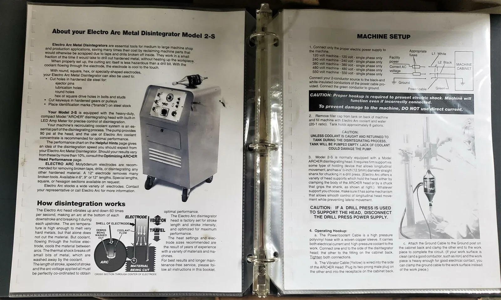 Electro-Arc #2SE, disintegrator, 10 KVA, 220 V., 20" x 18" table, 390 lbs - Image 8