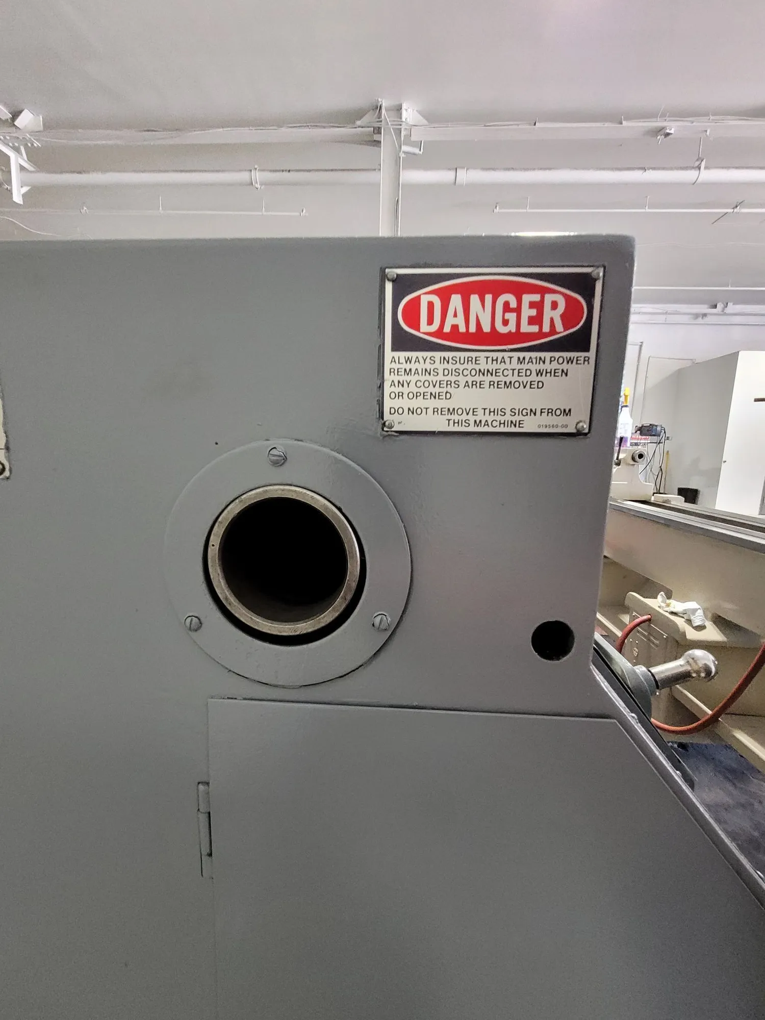 15.5" x 54" LeBlond Makino Regal #12C, toolroom lathe, 2.375" bore, 45-1800 RPM, 7.5 HP, D1-6 (2 available) - Image 6