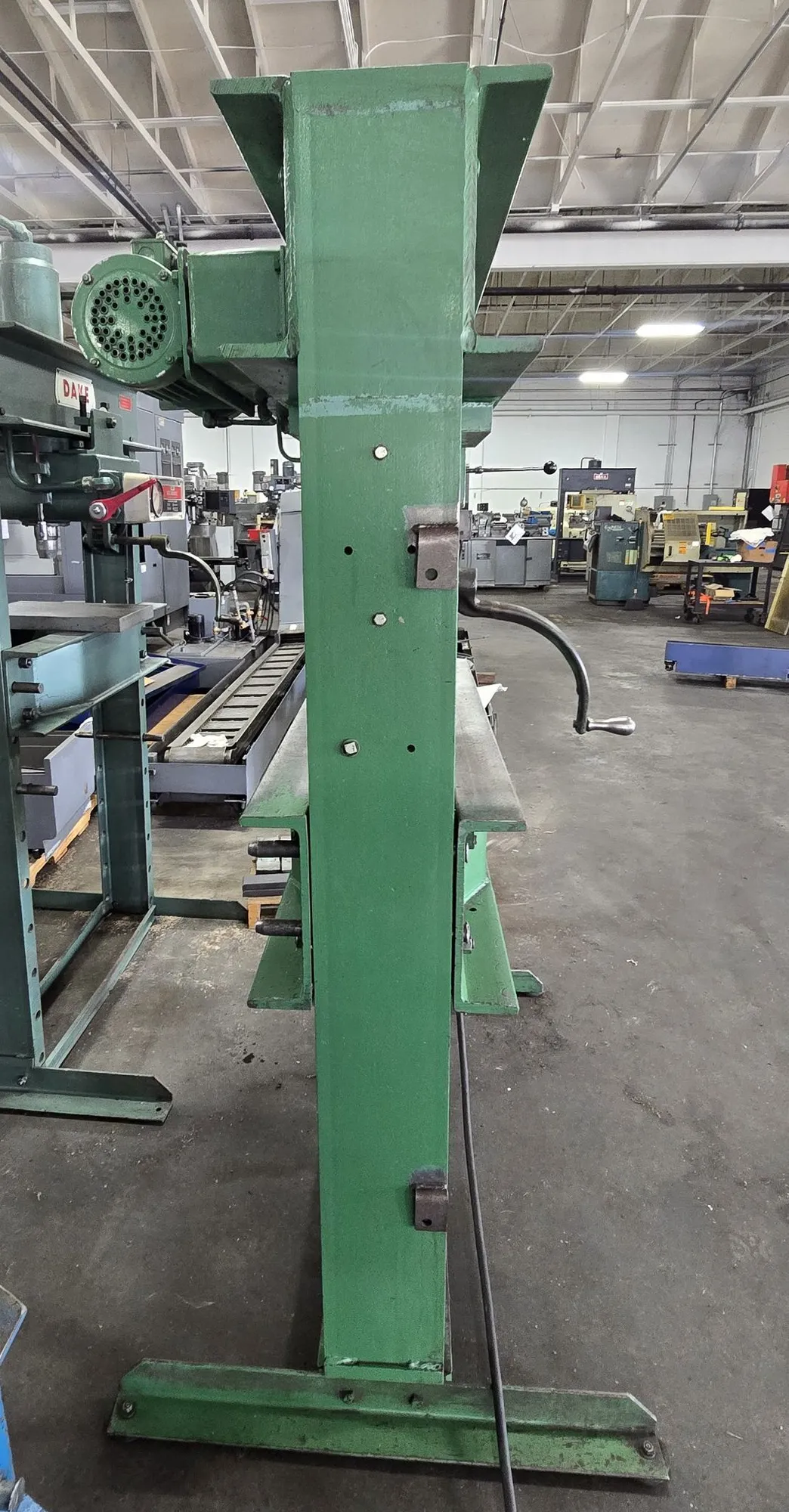75 Ton, Dake #908075, H-frame press, 28 Ton pull, 10" stroke, 33" daylight, 2 HP, 440 V. - Image 7