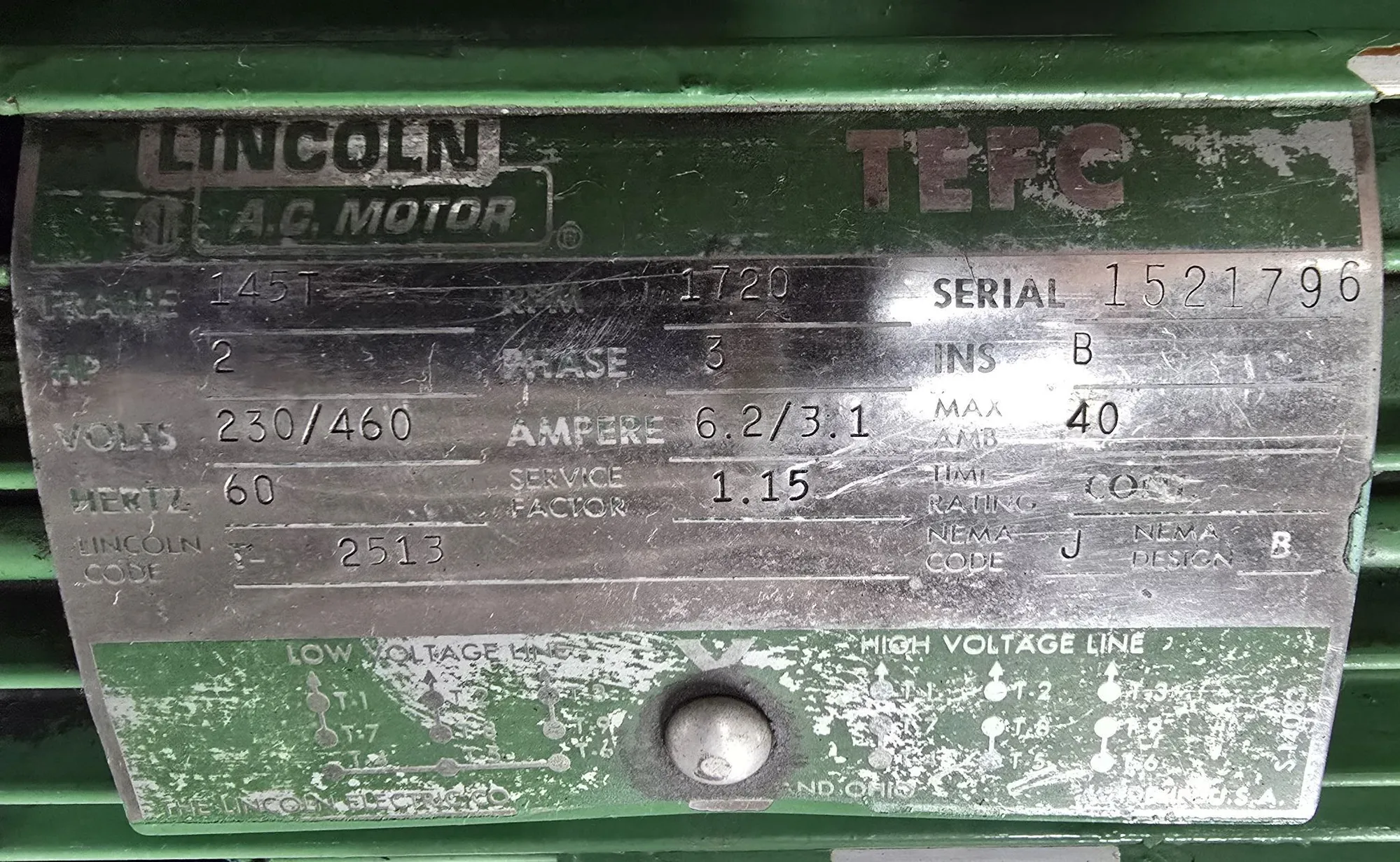 75 Ton, Dake #908075, H-frame press, 28 Ton pull, 10" stroke, 33" daylight, 2 HP, 440 V. - Image 9