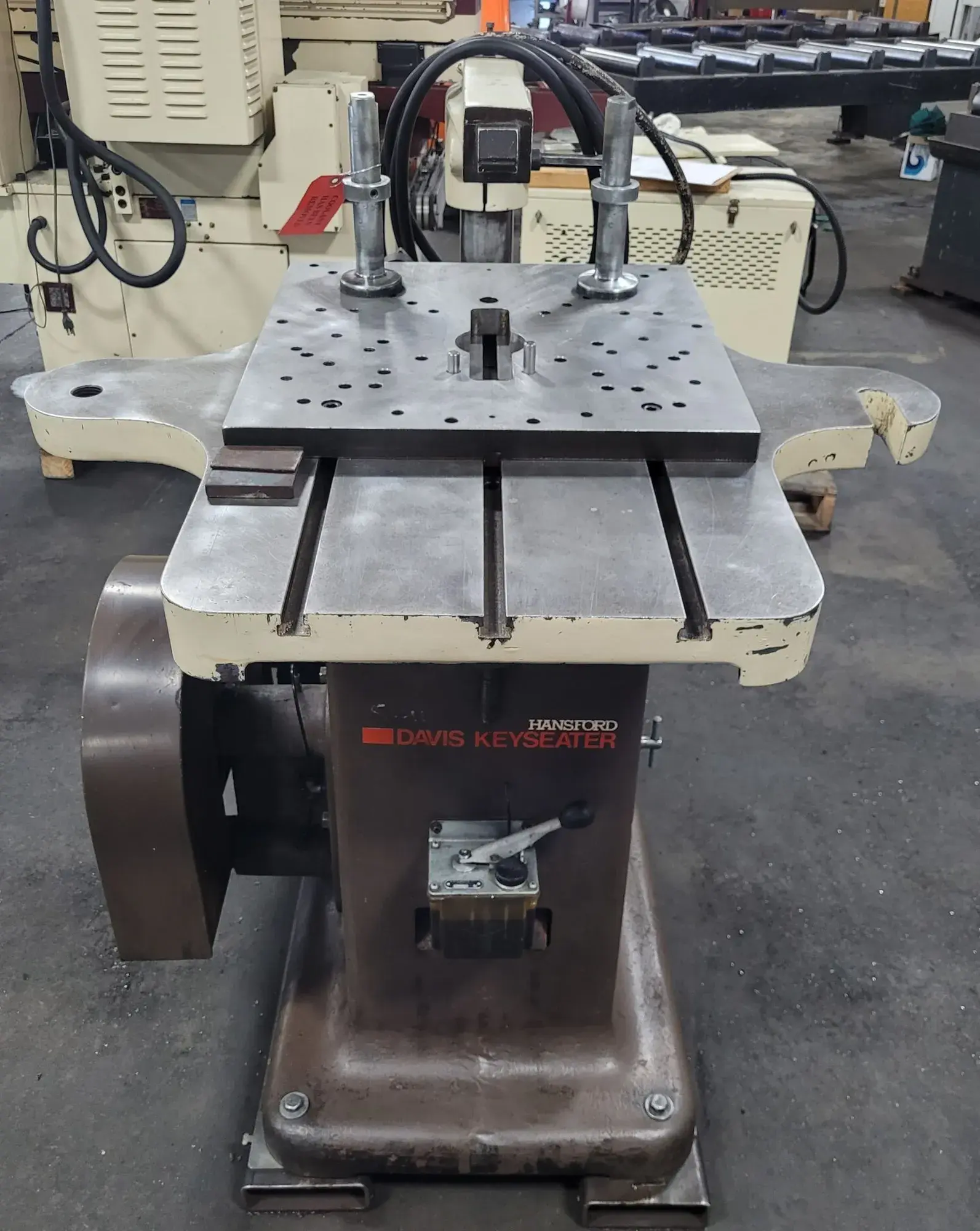 1/16"- 1-1/2" Hansford Davis #5, keyseater, 18-3/4" throat, 4-1/2" stroke, 48 SPM, 2 HP, 480 V. - Image 2