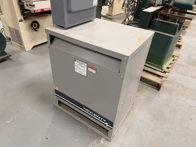 75 KVA, Hevi-Duty #ET79H75S, 3-Phase Transformer - Image 1