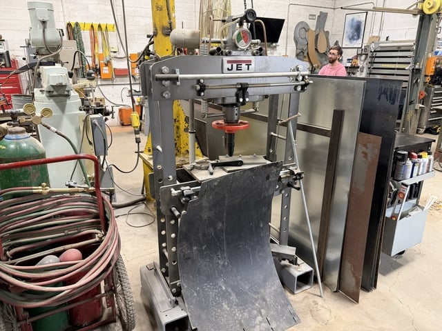 35 Ton, Jet #HP-35A, Hydraulic Press - Image 1