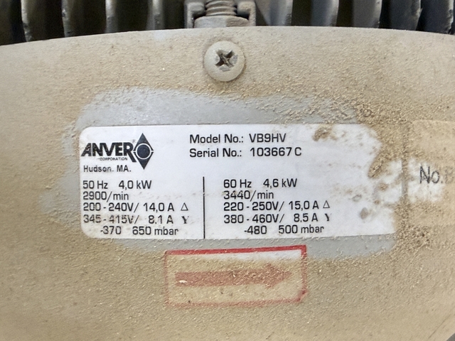 Anver #VT250-3.68-D9, Vacuum Lift with Spanco Jib Crane - Image 5