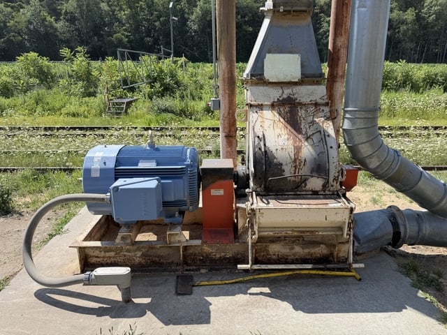 Schutte #1380, Vertical Grinder with 125 HP Motor - Image 1