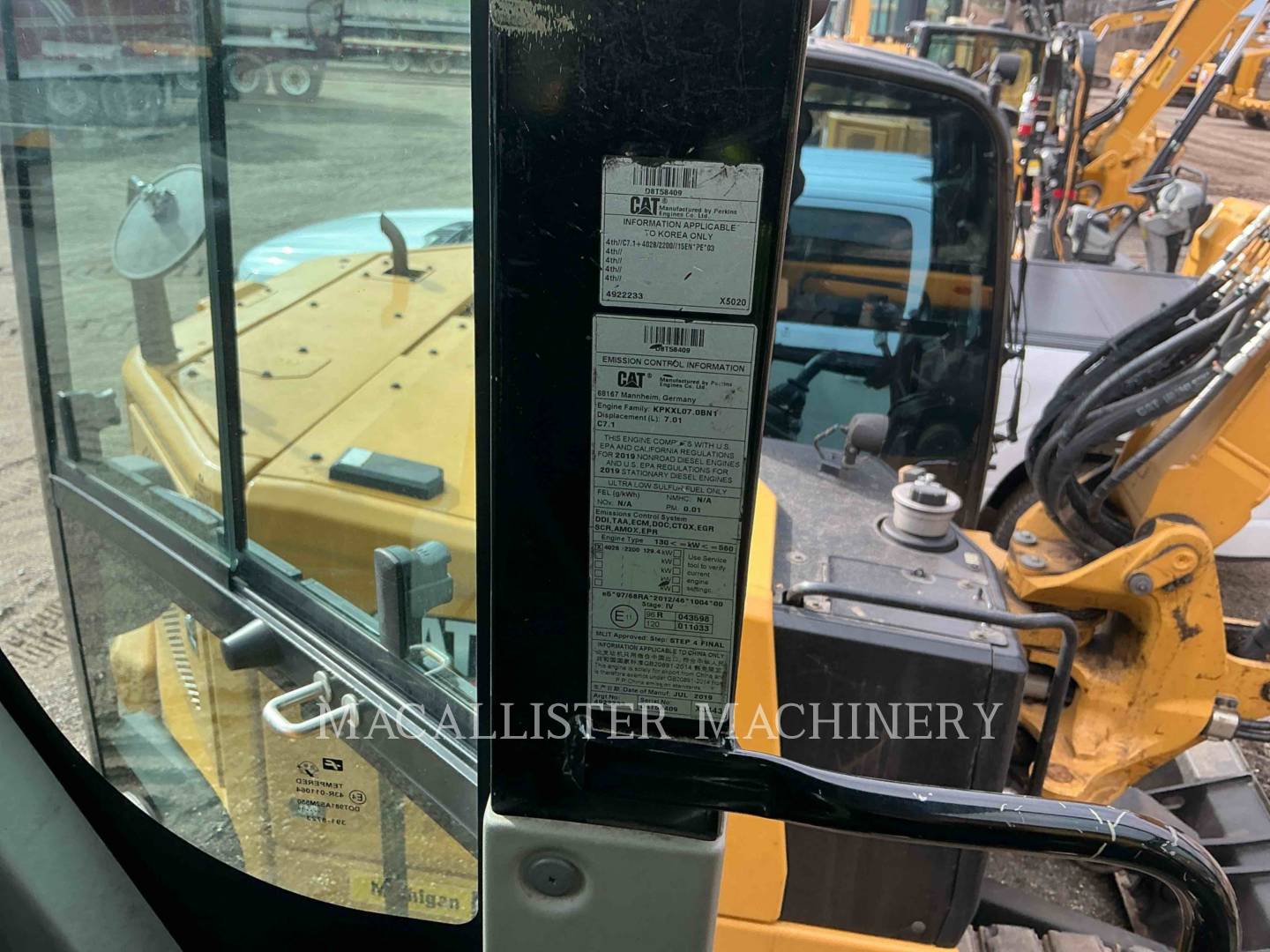 Caterpillar M320F PMTQ, Wheel Excavator, 6115 hours, S/N: FB200711, 2019 - Image 8
