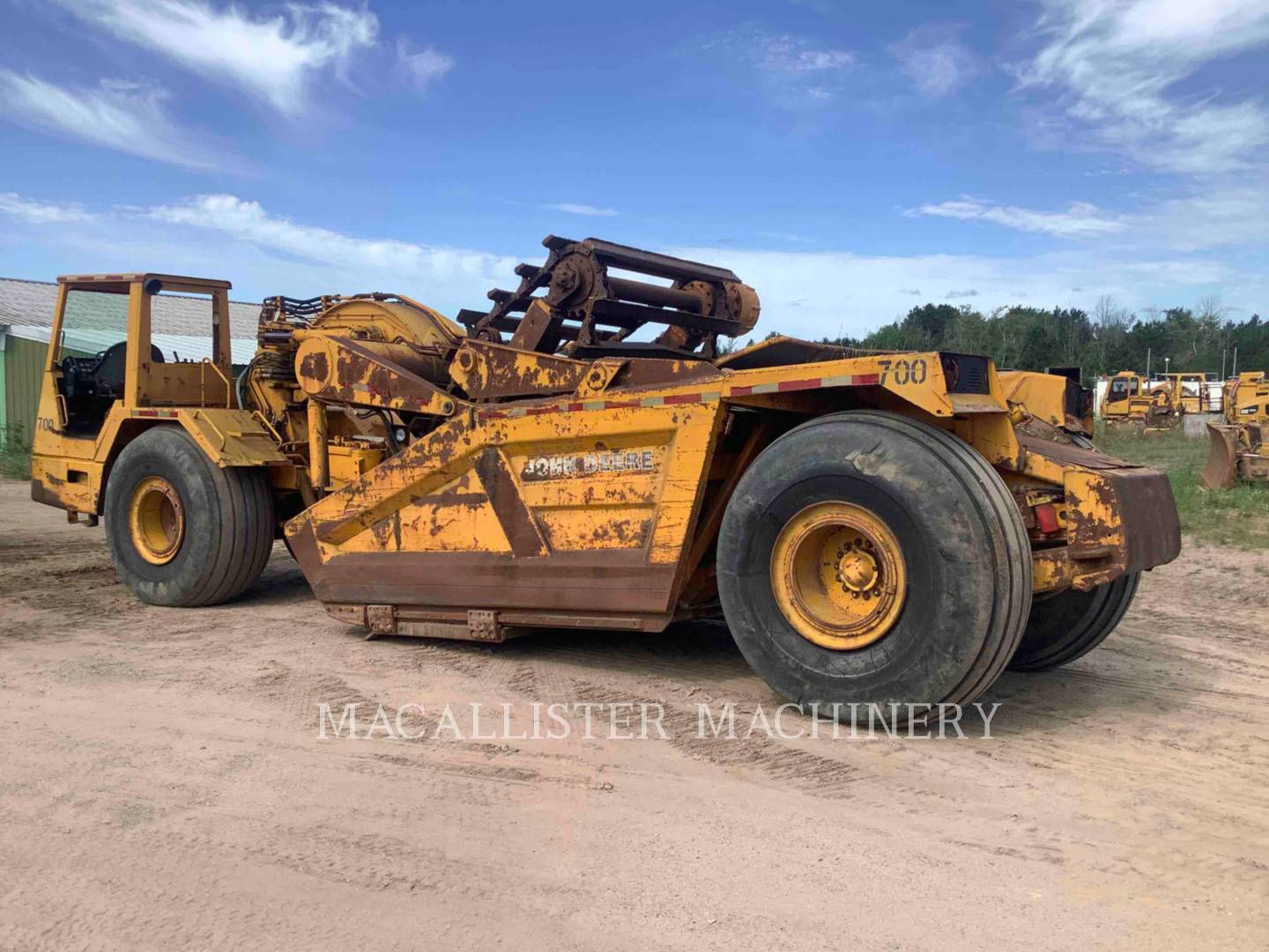 Deere & Co 862, Wheel Tractor Scraper, 6829 hours, S/N: T00862X708065, 1985 - Image 4