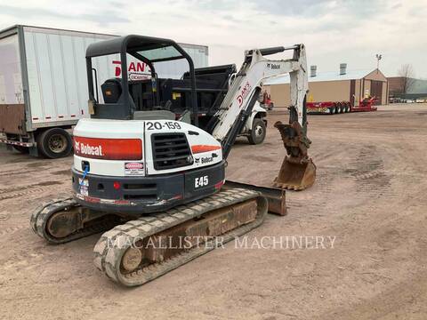 Bobcat E45, 5351 hours, S/N: B2VY11814, 2015 - Image 3