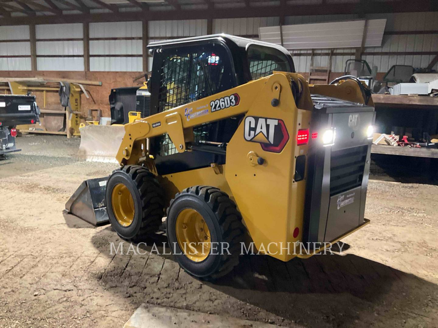 Cat 226D3 AQ, Skid Steer Loader, 370 hours, S/N: EK502324, 2023 - Image 4