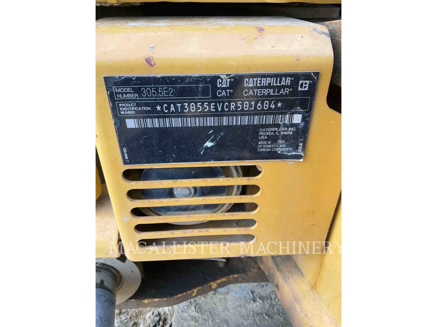 Caterpillar 305.5E2CR, 4822 hours, S/N: CR501604, 2016 - Image 6