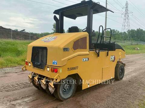 Caterpillar CW16, Pneumatic Tired Compactor, 367 hours, S/N: TL500877, 2024 - Image 3