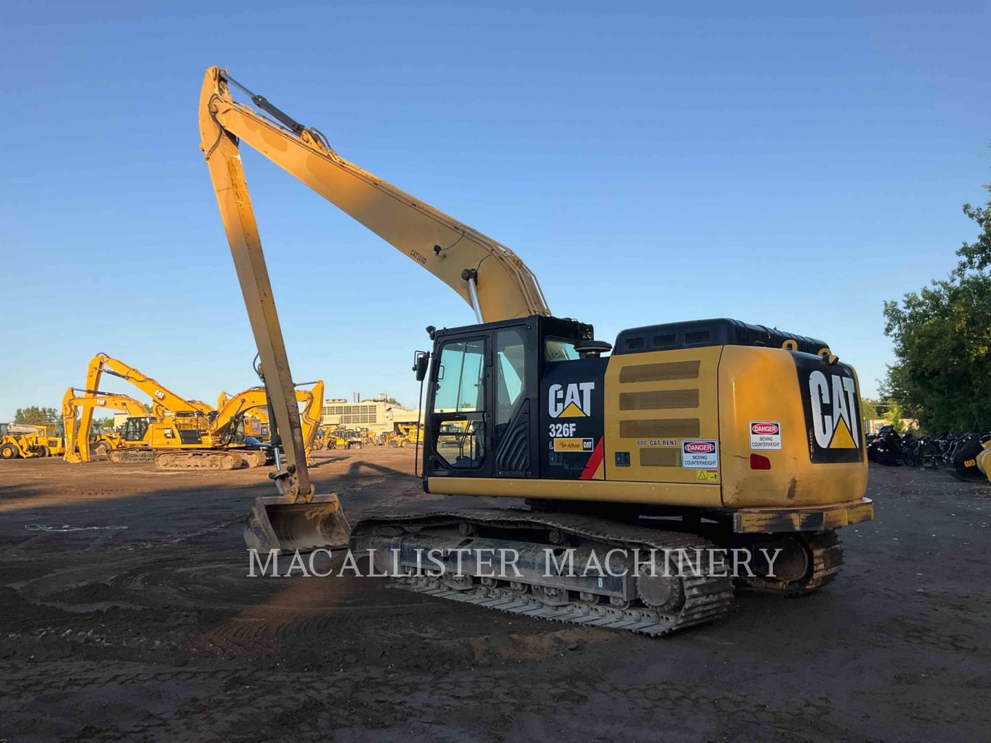 Caterpillar 326FL, 4475 hours, S/N: FBR20637, 2019 - Image 4