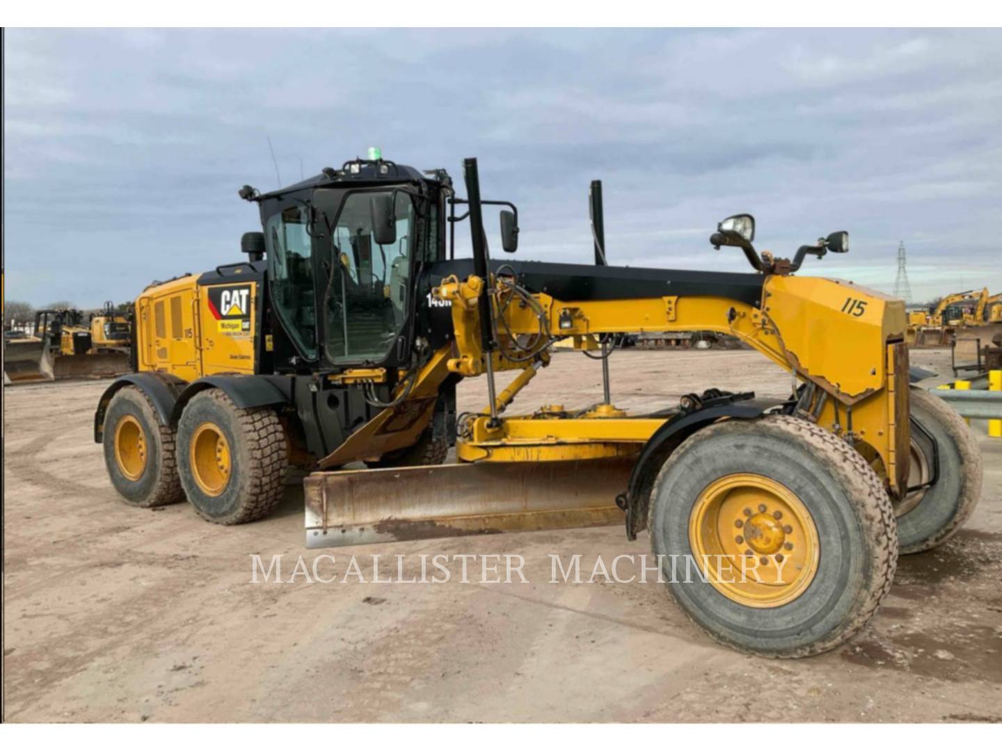 Caterpillar 140M3 Z2, Motor Grader, 4684 hours, S/N: N9D01140, 2018 - Image 2