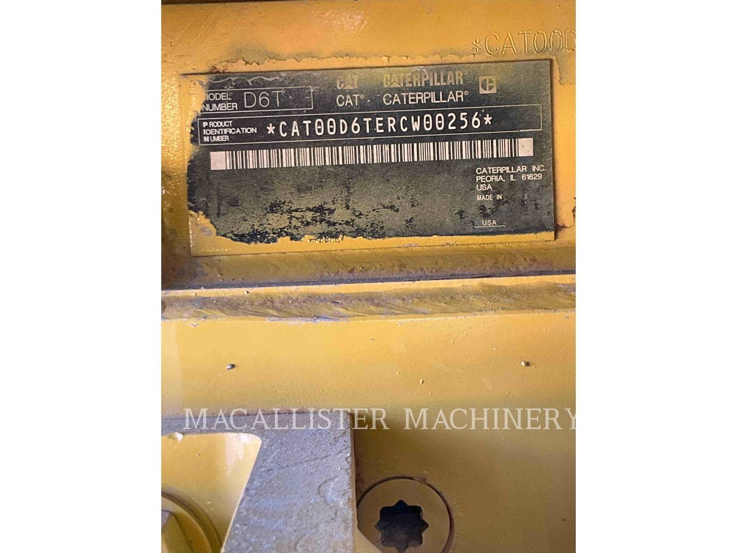 Caterpillar D6TXW VZ2, 6137 hours, S/N: RCW00256, 2011 - Image 6