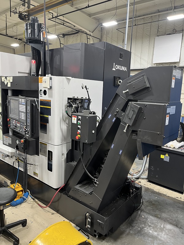 Okuma #Multus-B250II-1SW/750 ARMROID 8" chuck, 2.6" bar, 5000 RPM, 30 HP, OSP-P300SA-H, H1 spindle, Y-Axis - Image 3
