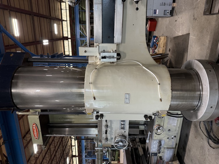 5' -17" Clausing #CL1600H, radial arm drill, power elevation, 27.5' x 19.5" T-slotted box table, 2001 - Image 2