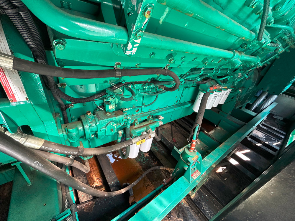 1250 KW Cummins #KTA50-G3, DFLC Standby Diesel Generator, 277/480 Volts - Image 4