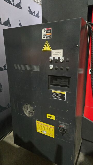80 Ton, Amada #HDS-8025NT, CNC hydraulic press brake, AMNC, 8.4'OA, 87" between housing, 7.9" stroke, 2008 - Image 7