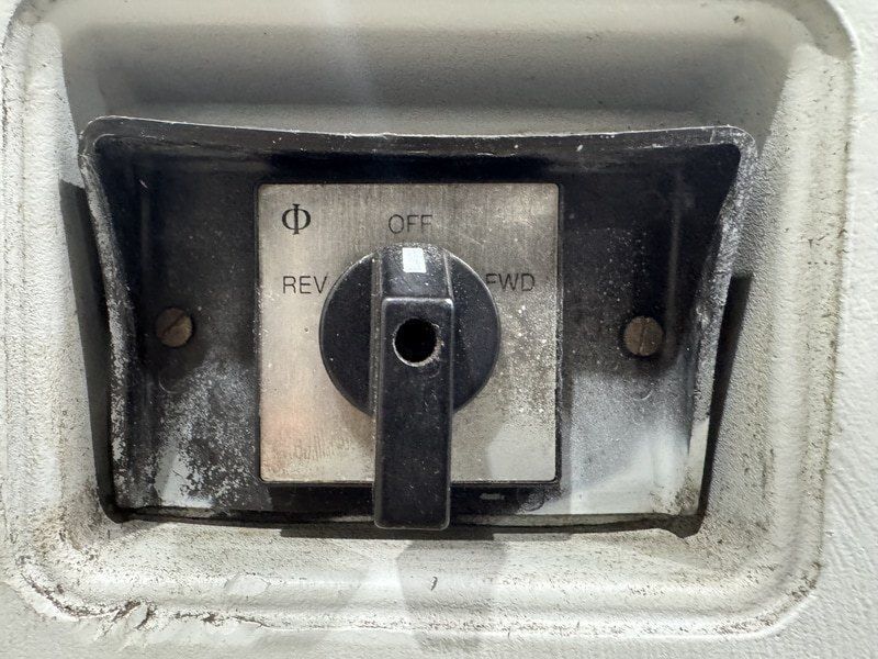 1/8" -2" Ridgid #535, reamers, manual chuck, foot pedal, LH threads with modification - Image 7