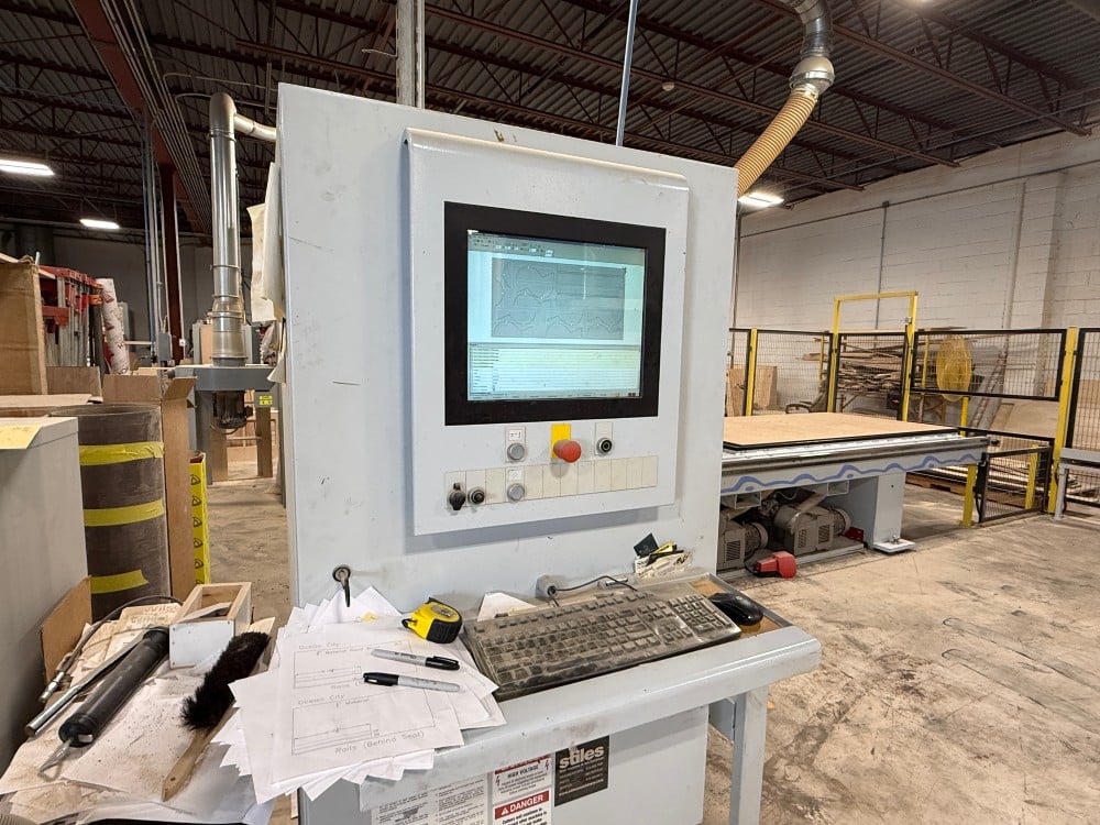 Weeke #Vantech-BHP-008/480, CNC Router, 4' x8'tbl., 7 ATC, 24000 RPM - Image 5