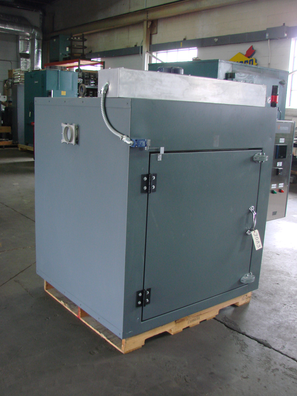 36" width x 36" H x 36" L JPW Design #ST333A1DTULP480V9KW, single door, aluminized steel interior, horizontal - Image 9