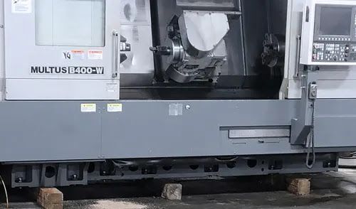 Okuma #Multus-B400-W, 8-Axis CNC Lathe, 27.9" swing, 59.06" machining length, 26.37" turning diameter, 15" - Image 3
