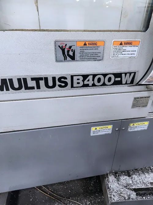 Okuma #Multus-B400-W, 8-Axis CNC Lathe, 27.9" swing, 59.06" machining length, 26.37" turning diameter, 15" - Image 4