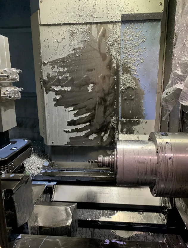 Daewoo Doosan #NHP-4000, 4-Axis Horizontal Machining Center, 22" X, 25.2" Y, 26" Z, 15.75" pallets, 40.2 HP - Image 5