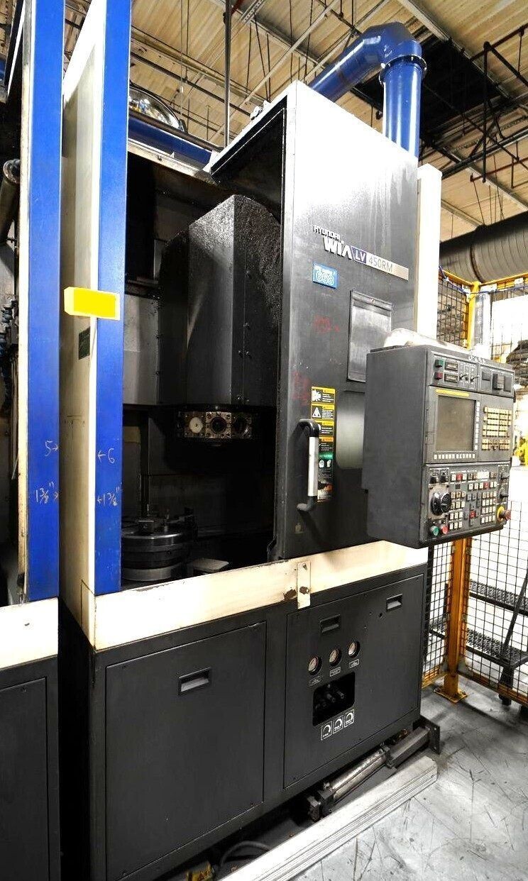 Hyundai Wia #LV450RM, CNC Vertical Turning Center, 12.2" X, 19.5" Z, 24.4" swing, 18.3" turning height - Image 2