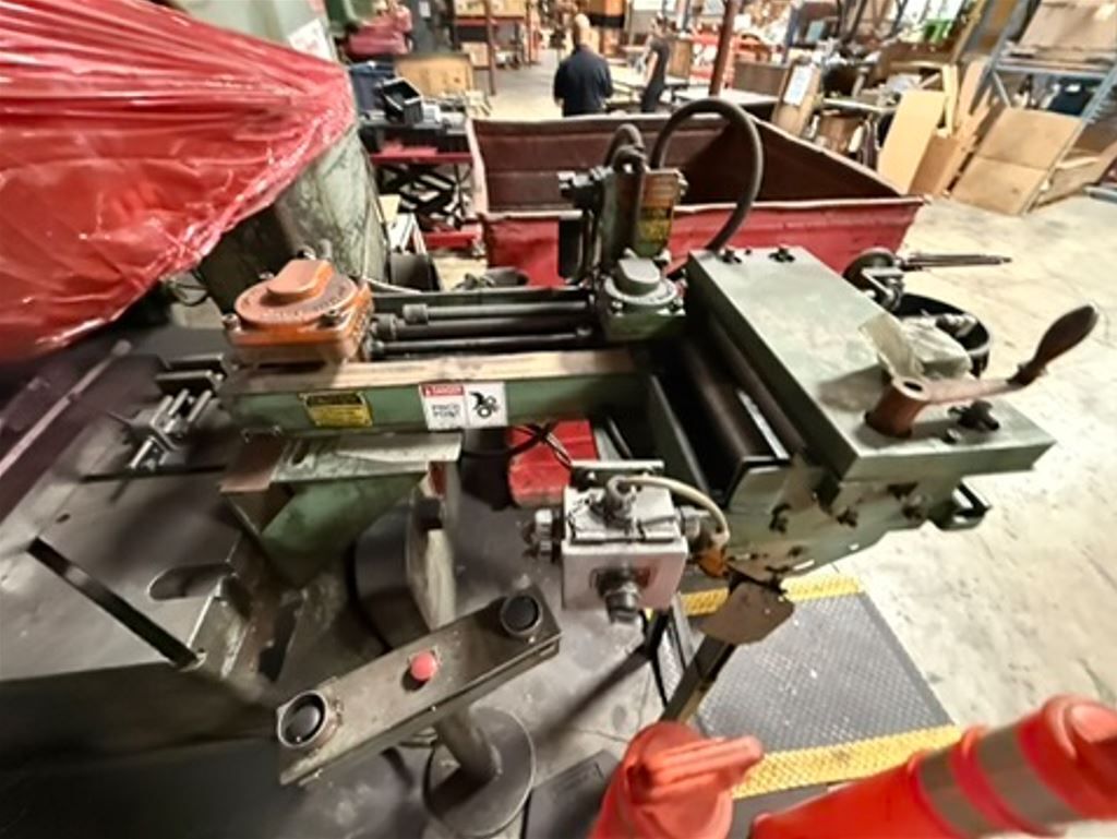 110 Ton, Bliss #C-110, OBI Punch Press, 8" stroke, 15" shut height, 27" x 42" bed, 60 SPM, integrated roll - Image 6