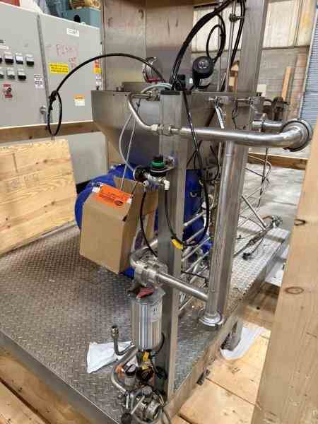 Alfa-Laval #BREW-300, Stainless Steel Disc Separator, 7488 RPM bowl, 200 BBL/hr, 30 KW motor, 60 Hz., 2003 - Image 1